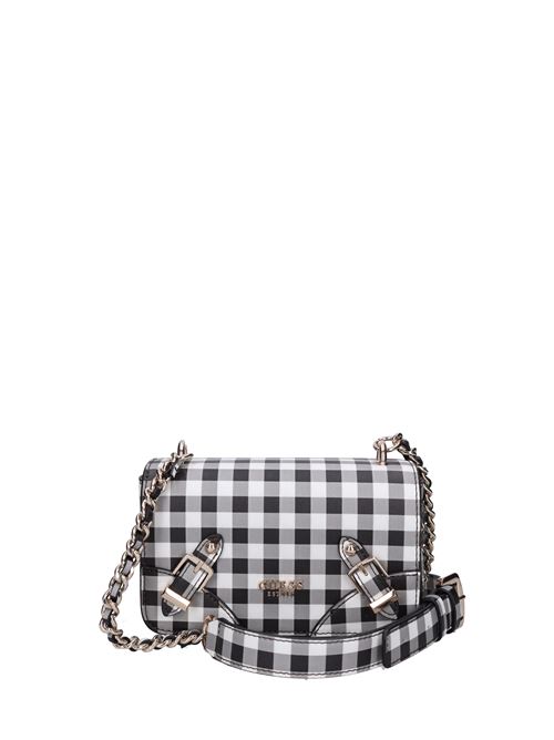 Tracolla in ecopelle GUESS | HWVH874478BIANCO-NERO