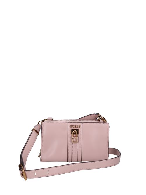 Faux leather shoulder strap GUESS | HWVZ873472NUDE