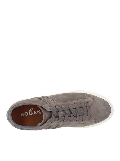 Sneakers in camoscio HOGAN | HXM3650J310BTMC407GRIGIO