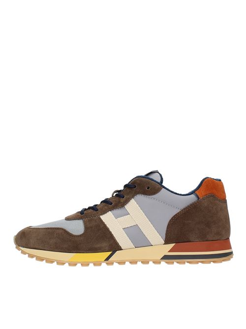 Suede and fabric sneakers HOGAN | HXM3830AN51MUB01BJMULTICOLOR