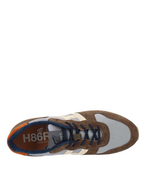 Sneakers in camoscio e tessuto HOGAN | HXM3830AN51MUB01BJMULTICOLOR