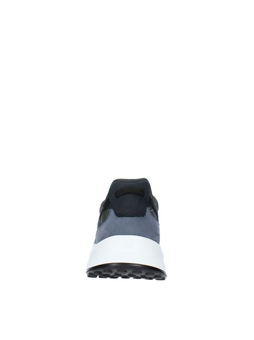 Suede and fabric sneakers HOGAN | HXM5630DM90MI1563SBLU-CELESTE