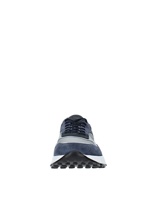 Suede and fabric sneakers HOGAN | HXM5630DM90MI1563SBLU-CELESTE