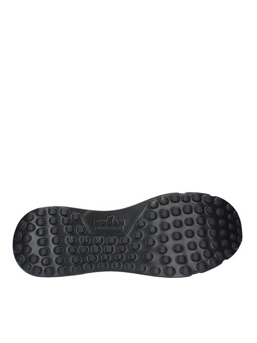 Sneakers in camoscio e tessuto HOGAN | HXM5630DM90MI1563SBLU-CELESTE