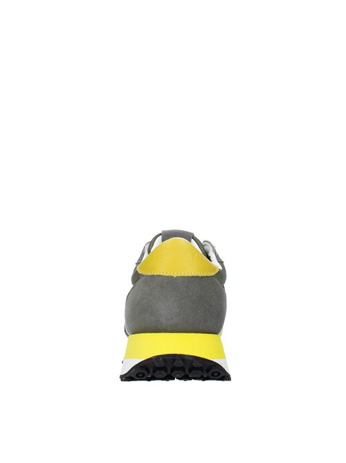 Suede and fabric trainers ICE PLAY | KORSER001AVERDE-GIALLO