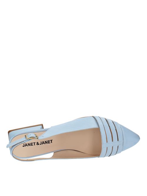 Slingback ballet flats in leather JANET & JANET | 05033 NAOMIINDACO