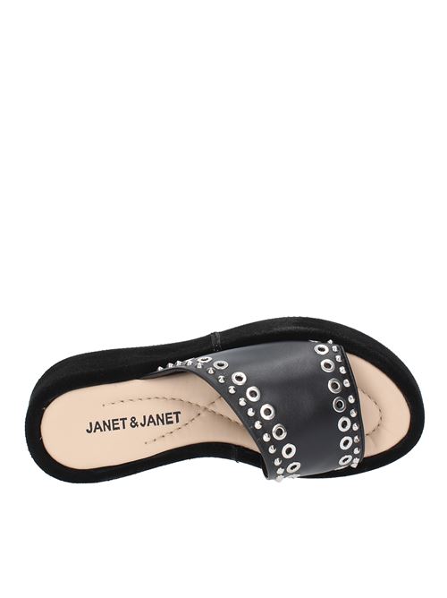 Leather mules JANET & JANET | 05043 ALICENERO