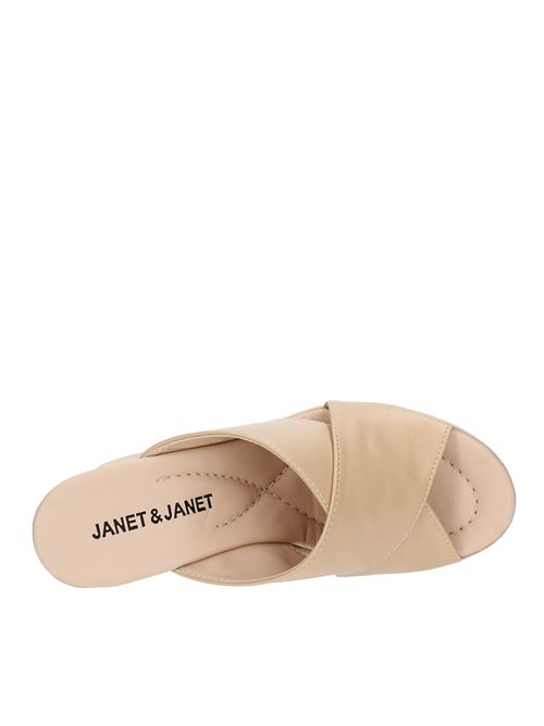 Leather mules JANET & JANET | 05050 ALICEBEIGE