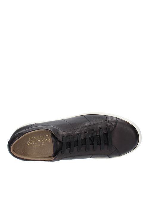 Leather sneakers JEROLD WILTON | 173-454ES VERN.NERO