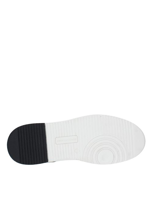 Sneakers in pelle e tessuto JOHN GALLIANO | 14660/CPBIANCO-BEIGE-NERO