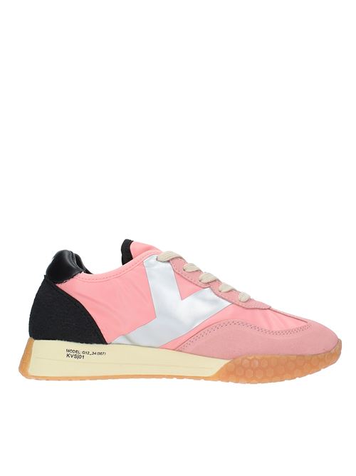Fabric and suede trainers KEH NOO | S00KW9312ROSA