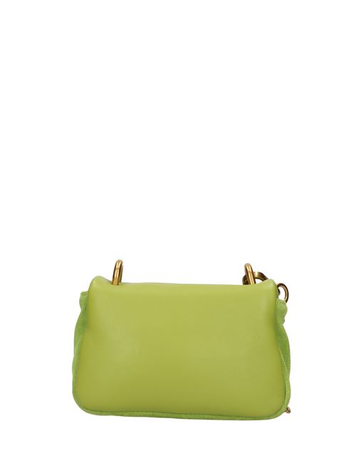  Leather and suede bag LA CARRIE | TRANSITION MINIVERDE MELA