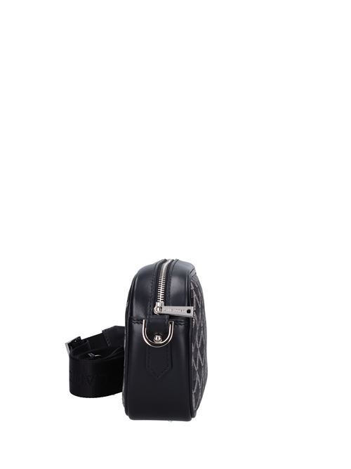 Leather shoulder strap LANCASTER | 480-101NERO