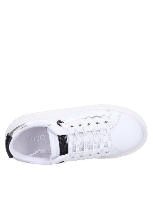 Leather sneakers LIU JO | BF2115 P0102BIANCO-NERO