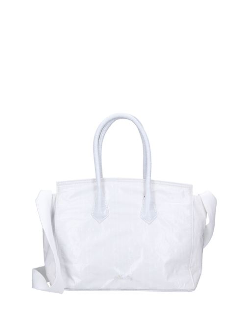 Multi-material shopper MIA BAG | 23109BIANCO