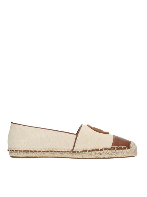 Espadrilles in fabric and leather MICHAEL KORS | 40S3KNFP1DBEIGE-MARRONE