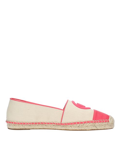 Espadrilles in fabric and leather MICHAEL KORS | 40S3KNFP1DBEIGE-ROSA