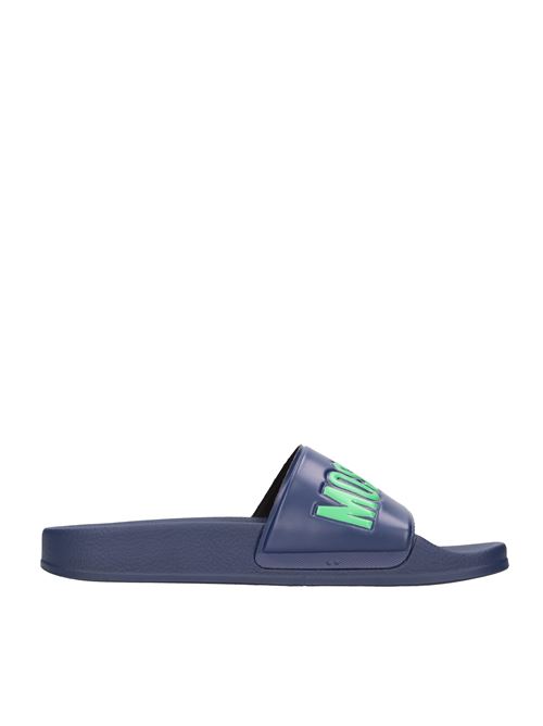 Mules in gomma MOSCHINO COUTURE | MB28022G0GG10751BLU-VERDE
