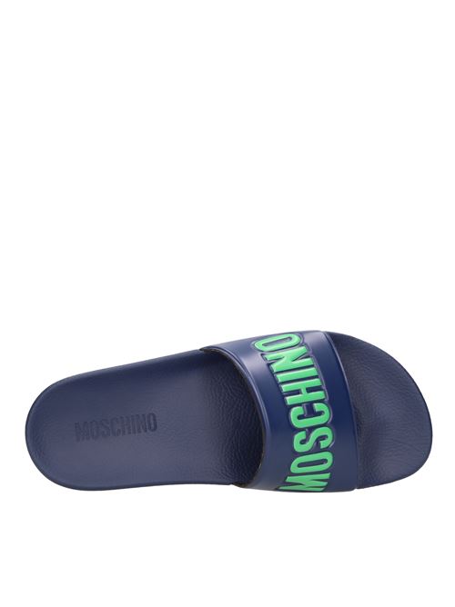 Rubber mules MOSCHINO COUTURE | MB28022G0GG10751BLU-VERDE