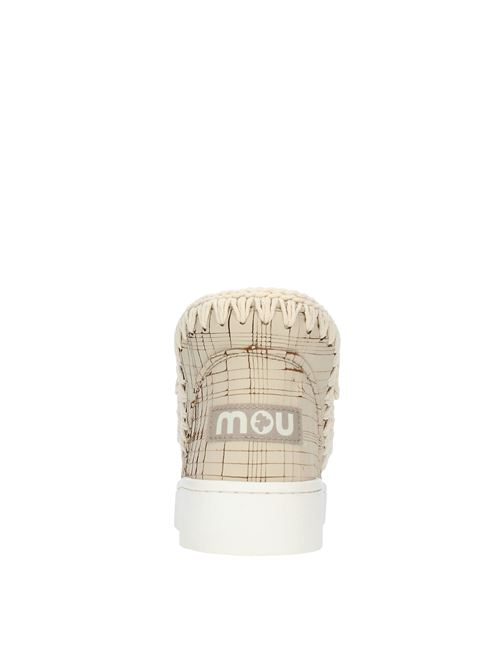 Leather ankle boots MOU | MU.SW211000CBEIGE