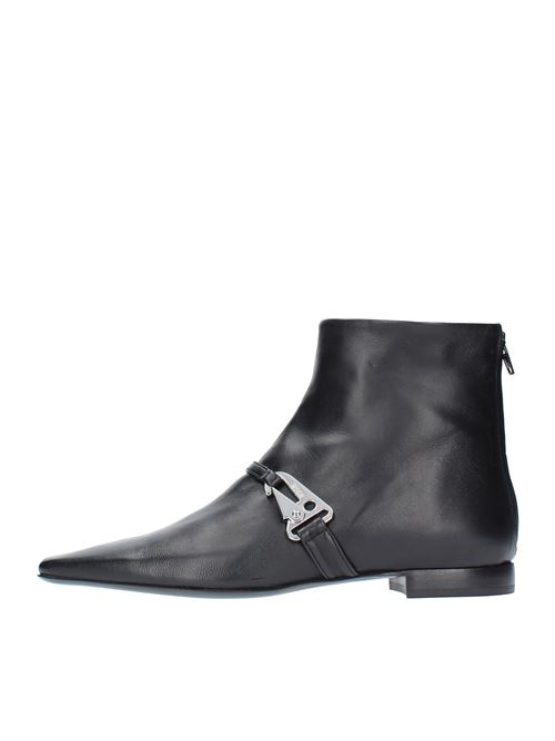 Leather ankle boots MSGM | 3141MDS104 501 99NERO