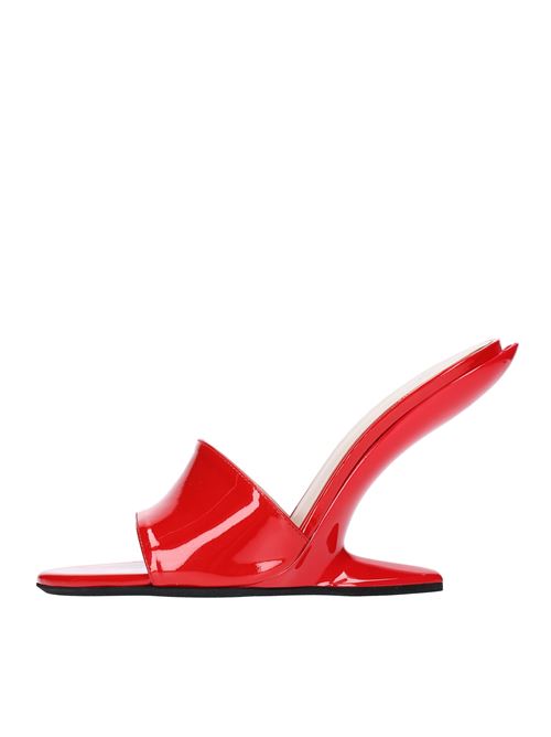 Patent leather mules N°21 | 23ECSVNV15260-X111ROSSO