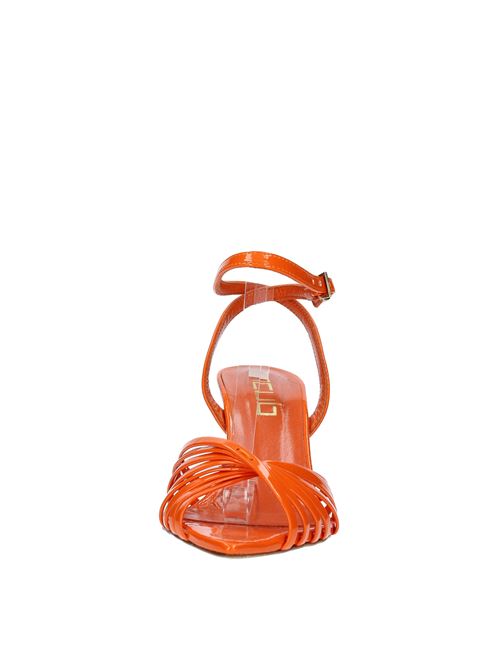 Patent leather sandals NCUB | CLARA26 VERN.ARANCIO