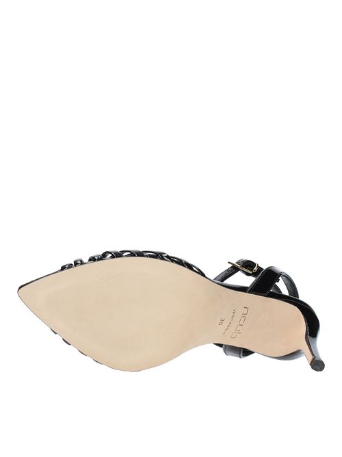 Patent leather sandals NCUB | CLARA26 VERN.NERO