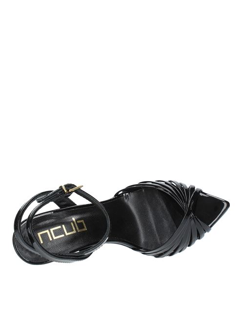 Patent leather sandals NCUB | CLARA26 VERN.NERO