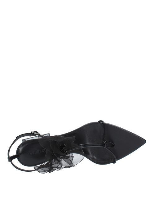 Nappa leather thong sandals NENSI DOJAKA | ND40031A 17031NERO