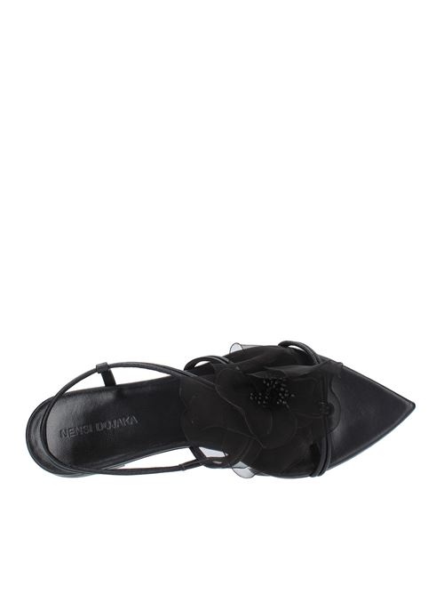 Nappa leather thong sandals NENSI DOJAKA | ND40032S 17031NERO
