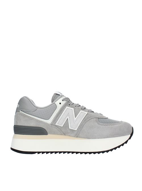 Suede and fabric sneakers NEW BALANCE | WL574ZBAGRIGIO