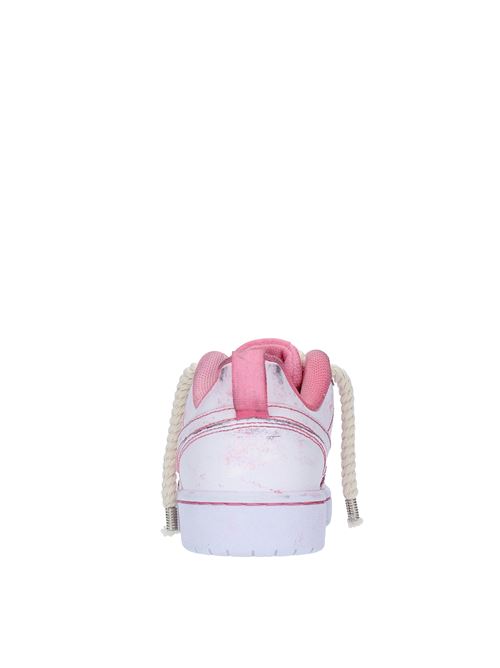 Faux leather and fabric trainers NIKE SEDDYS | NIKE COURT BOROUGH LOW 2 (GS) BQ5448 100ROSA