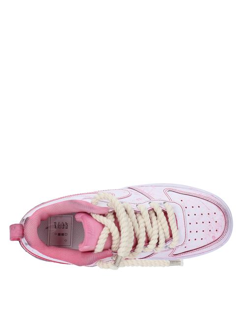 Faux leather and fabric trainers NIKE SEDDYS | NIKE COURT BOROUGH LOW 2 (GS) BQ5448 100ROSA