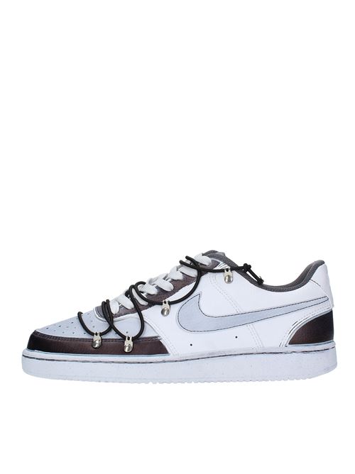 Faux leather and fabric trainers NIKE SEDDYS | NIKE COURT VISION LO NN DH2987 100BLU