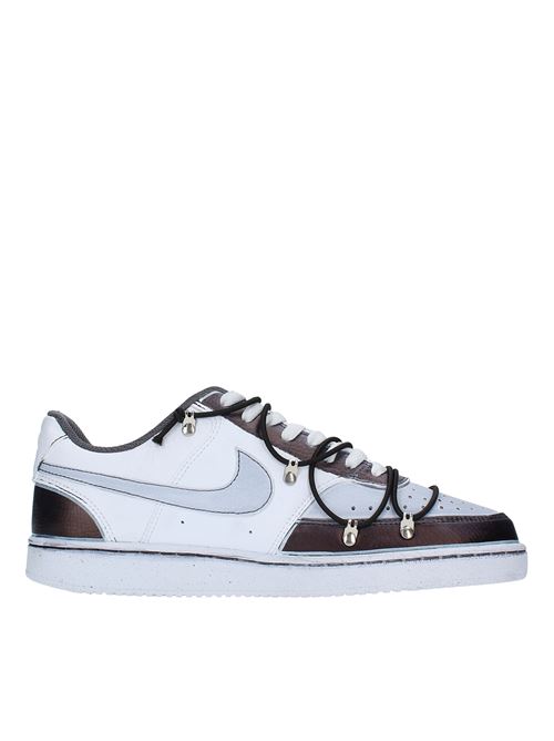 Faux leather and fabric trainers NIKE SEDDYS | NIKE COURT VISION LO NN DH2987 100BLU