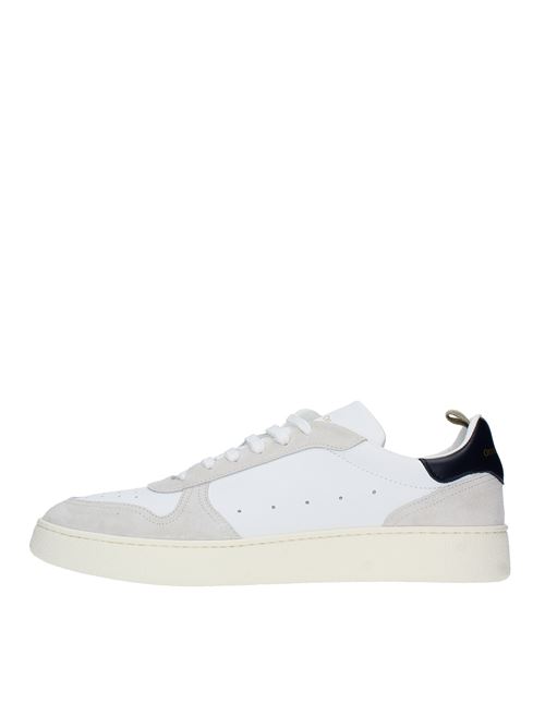 Leather and suede sneakers OFFICINE CREATIVE | MOWER/008BIANCO-NERO