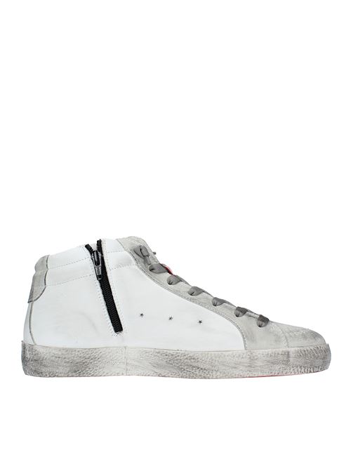 High trainers in leather and suede OKINAWA | 2450 MIDBIANCO