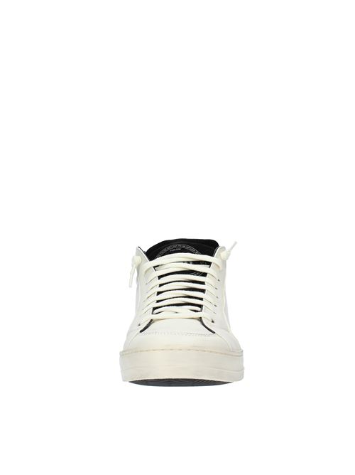 High trainers model S22SKATE-M in leather P448 | S22SKATE-MBIANCO-NERO