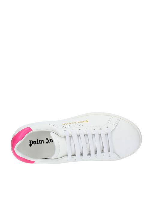 Sneakers in pelle. PALM ANGELS | PWIA035S21LEA0010121BIANCO-FUXIA