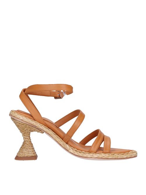 Leather sandals PALOMA BARCELO' | 292343 AGNESCUOIO