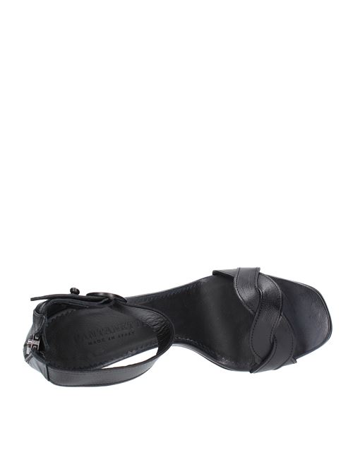 Leather sandals PANTANETTI | 16042E LAGOSNERO
