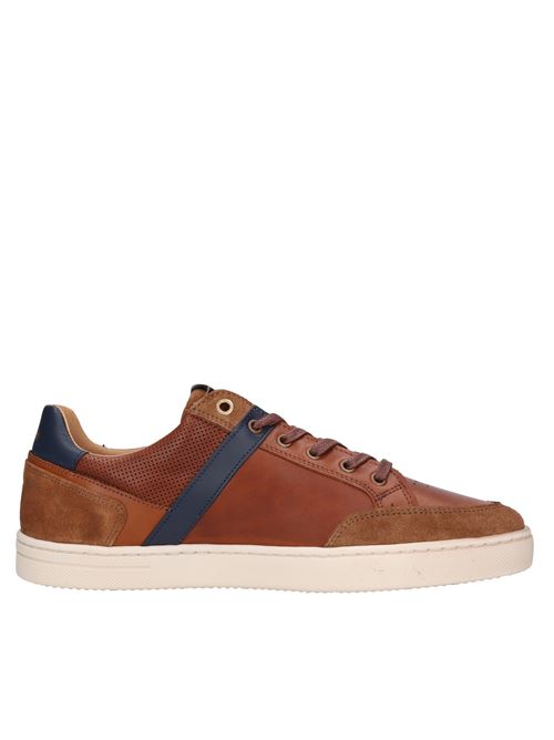 Leather and suede sneakers PANTOFOLA D'ORO | 10231007 JCUMARRONE-BLU