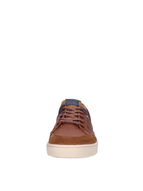 Leather and suede sneakers PANTOFOLA D'ORO | 10231007 JCUMARRONE-BLU