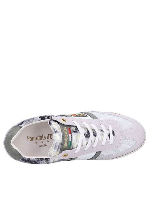 Leather and suede sneakers  PANTOFOLA D'ORO | 10231045 1FGMULTICOLOR