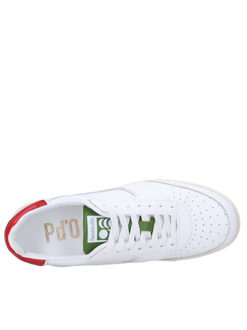 Sneakers in pelle PANTOFOLA D'ORO | MUL1CU 004BIANCO-ROSSO-VERDE