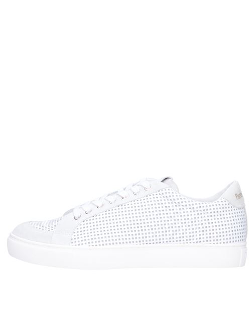 Leather and suede sneakers PANTOFOLA D'ORO | TSR60WU 2DBIANCO