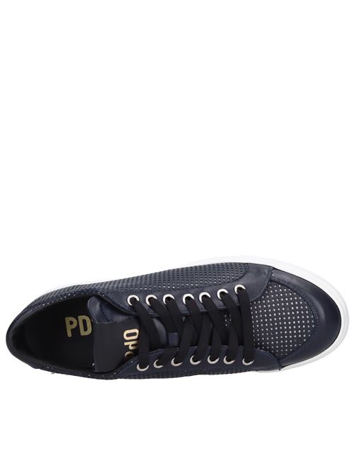 Sneakers in pelle PANTOFOLA D'ORO | TSR60WU 4DNERI-BIANCO