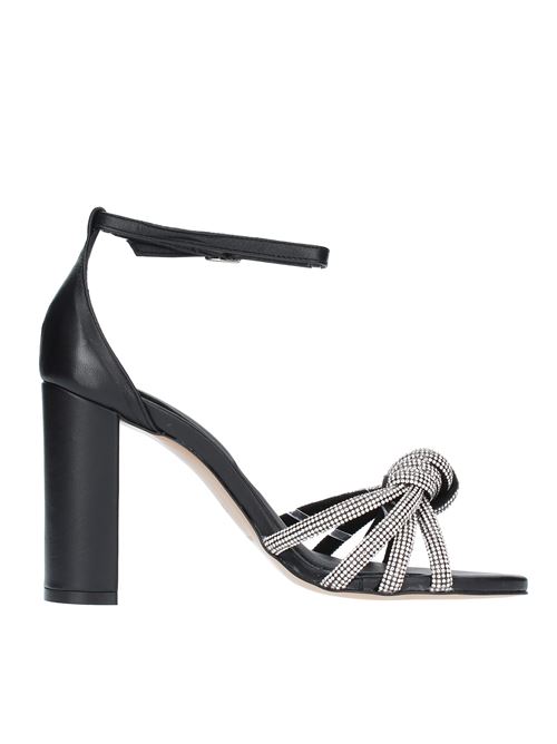 Leather sandals PAOLO MATTEI | 16615NERO