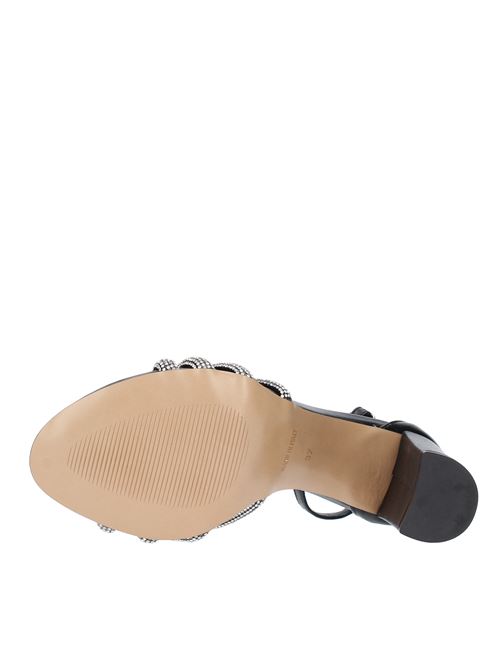 Sandali in pelle PAOLO MATTEI | 16615NERO
